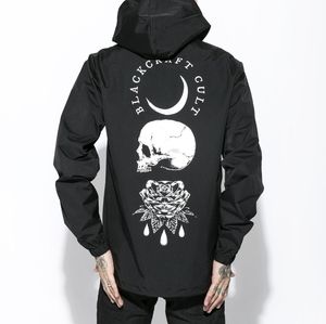BLACKCRAFT CULT Spirits Of The Dead Nylon Windbreaker Size L
